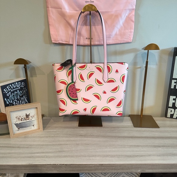Kate Spade Marlee Watermelon Tote - Picture 2 of 7